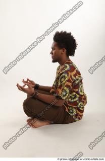 03 2018 01 GARSON AFRICAN SITTING POSE MEDITATION